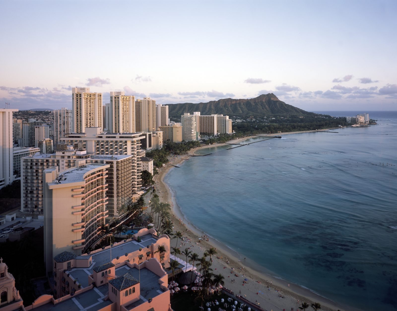 Things to Do in Honolulu: Waikiki Beach with Diamond Head in the distance, Honolulu